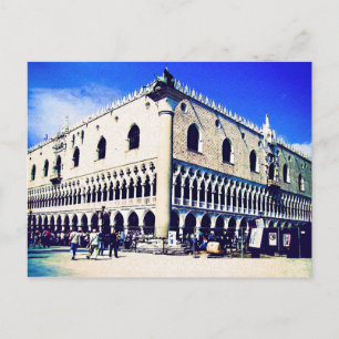 San Marco Square, briefkaart van Venetië