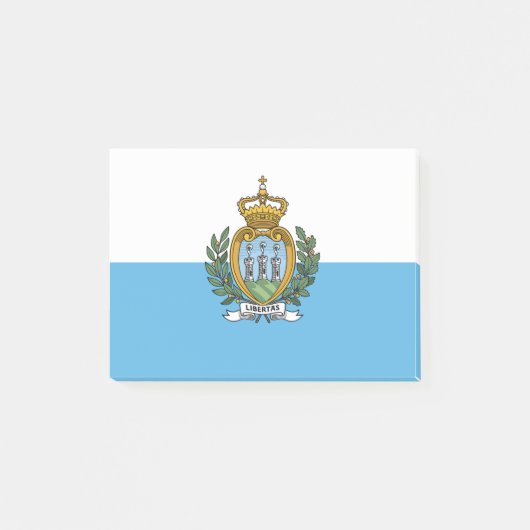 San Marein - vlag van San Marino Post-it® Notes (Voorkant)