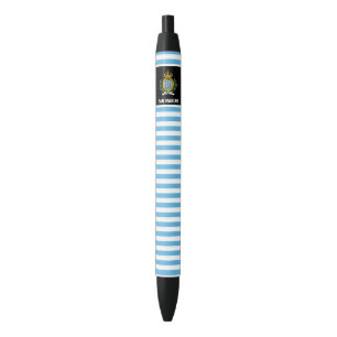 San Marino Flag Cute Patriotic Zwarte Inkt Pen