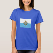 San Marino Flag T-shirt (Voorkant)