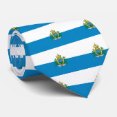 san marino stropdas (Opgerold)