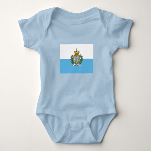 San Marino-vlag Romper (Voorkant)