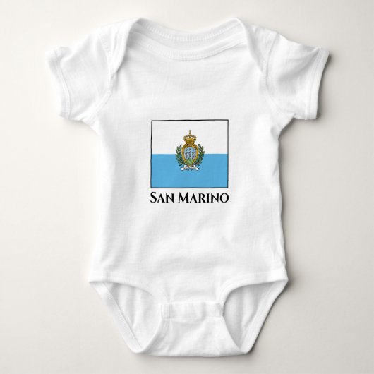 San Marino-vlag Romper (Voorkant)