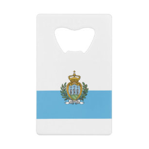 San Mario Flag Kredietkaart Flessenopener