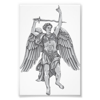 San Miguel Arcangel, San Miguel Arkengel Foto Afdruk