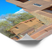 San Miguel Chapel, Santa Fe, New Mexico Poster (Hoek)