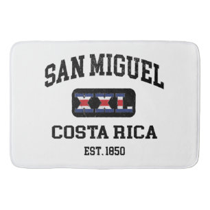 San Miguel, Costa Rica - XXL Athletic Badmat