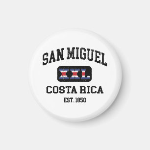 San Miguel, Costa Rica - XXL Athletic Magneet