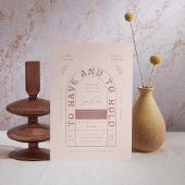 San Miguel Faire-part de mariage