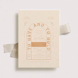 San Miguel Faire-part de mariage