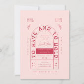 San Miguel Faire-part de mariage (Devant)