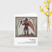 San Miguel Santo Card Kaart (Gele Bloem)