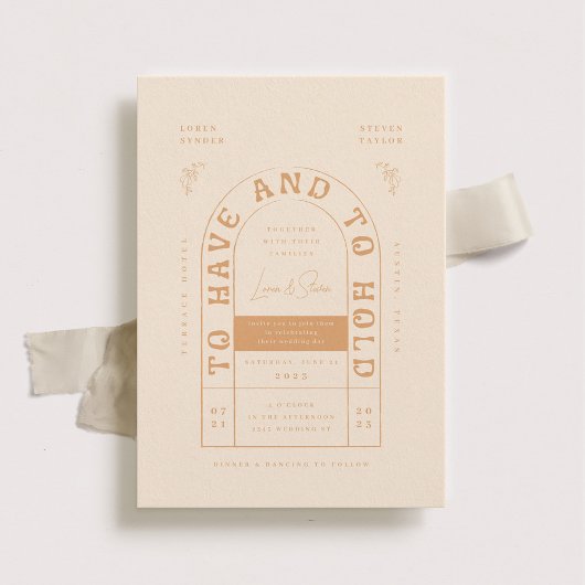 San Miguel Wedding Uitnodiging