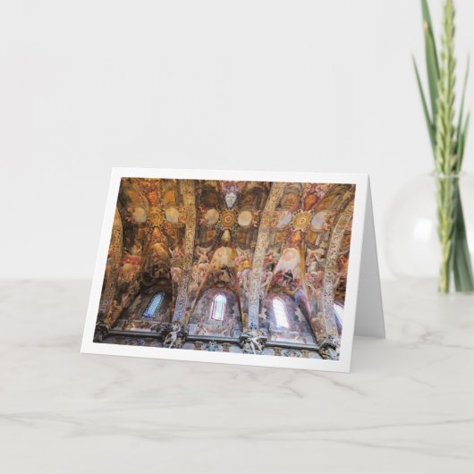 San Nicolás Kerk, Valencia Stad, Spanje Kaart (Voorkant)