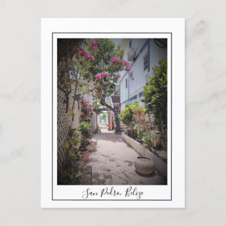 San Pedro Ambergris Caye Belize Briefkaart