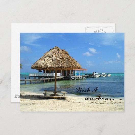San Pedro, Belize carte postale (Devant / Derrière)