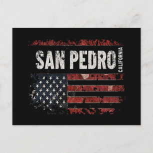 San Pedro California Briefkaart