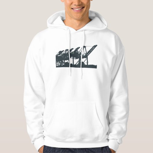 San Pedro Cranes Hoodie Sweatshirt (Voorkant)