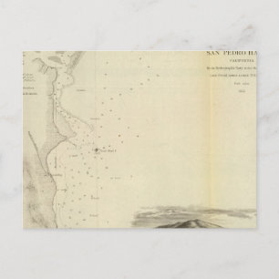 San Pedro Harbour, Calif Briefkaart