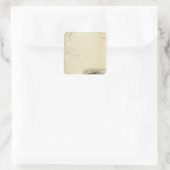 San Pedro Harbour, Calif Vierkante Sticker (Tas)