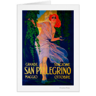 San Pellegrino Poster Vintage Europe