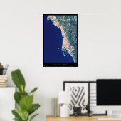 San Quintin, Basse Californie affiche satellite (Bureau à domicile)