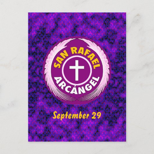 San Rafael Arcangel Briefkaart (Voorkant)