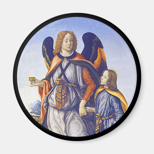 San Rafael Saint Raphael Magneet (Voorkant)