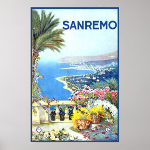  San Remo Italië Poster