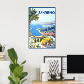  San Remo Italië Poster (Thuiskantoor)