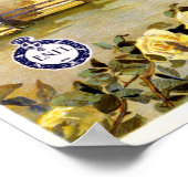 San Remo Italien Méditerranéen affiche de voyage 1 (Coin)