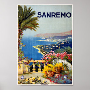  San Remo Travel Poster