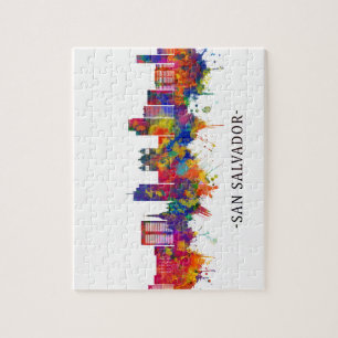 San Salvador El Salvador Skyline Legpuzzel
