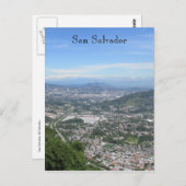 san salvador uitzicht briefkaart (Voorkant / Achterkant)
