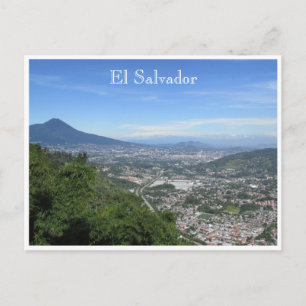 san salvador ver weg briefkaart