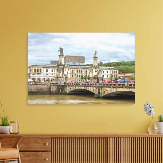 San Sebastian. #24. Canvas Afdruk (Insitu (Woonkamer))