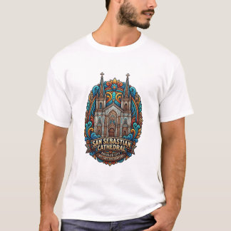 SAN SEBASTIAN KATEDRAAL BACOLOD STAD T-SHIRT