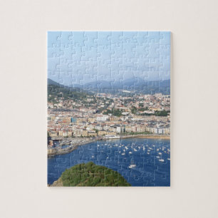 San Sebastian mooie schilderachtig kustlijn Legpuzzel