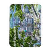 San Sebastian. Nr. 8. Magneet (Verticaal)