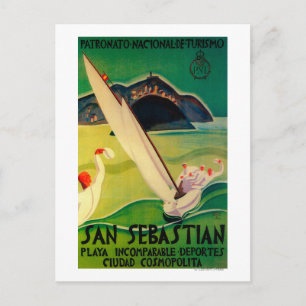 San Sebastian PosterEurope Briefkaart