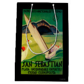 San Sebastian PosterEurope Medium Cadeauzakje (Achterkant)