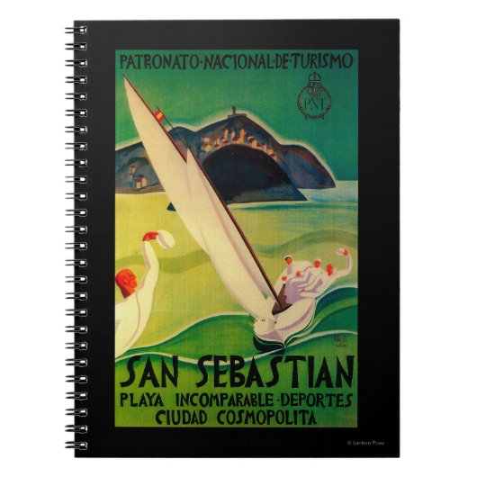 San Sebastian  PosterEurope Notitieboek (Voorkant)