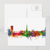 San Sebastian Spain Skyline Briefkaart (Voorkant / Achterkant)