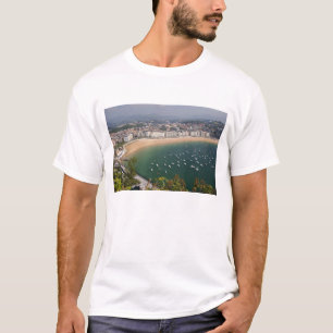 San Sebastian, Spanje. De Baskische stad San T-shirt