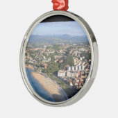 San Sebastian Spanje Metalen Ornament (Links)