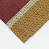 San Telmo Striped Fleece Deken (Hoek)