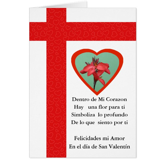 San Valentin Amor de mi Corazon (Voorkant)