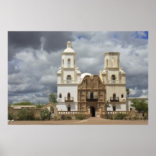San Xavier Mission Poster (Voorkant)