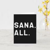 Sana All Grappige Filipijn Kaart (Gele Bloem)