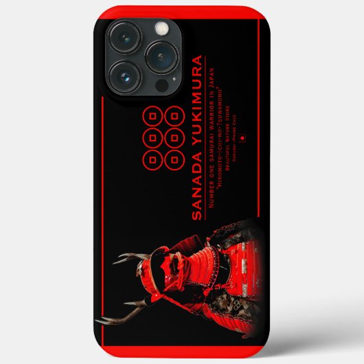 SANADA YUKIMURA (Red ver.) Case-Mate iPhone Case (Achterkant)